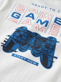 NAME IT T-shirt Benna Bright White